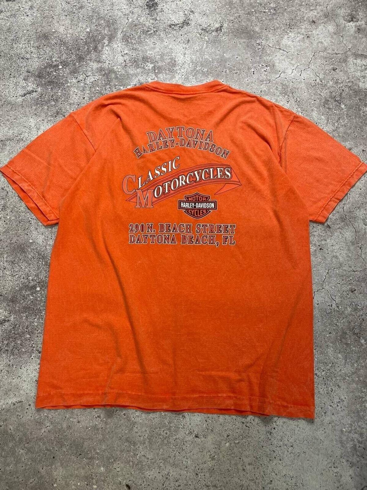 ヴィンテージ ハーレーダビッドソン Tシャツ デイトナ バイク ウィーク 