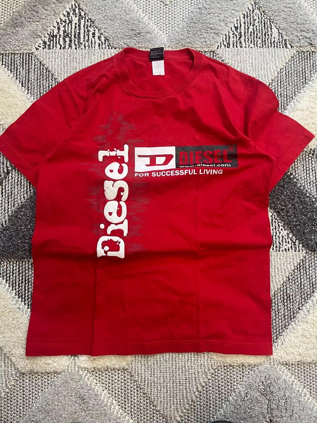 ★韓国の人気★【DIESEL】★DIESEL T-JUST VINTAGE T-SHIRT★ ☆韓国の人気☆【DIESEL】☆DIESEL T-JUST VINTAGE T-SHIRT
