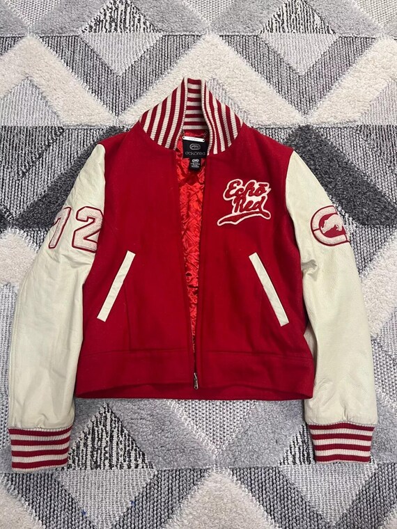 Vintage Echo Red Leather Jacket - image 1