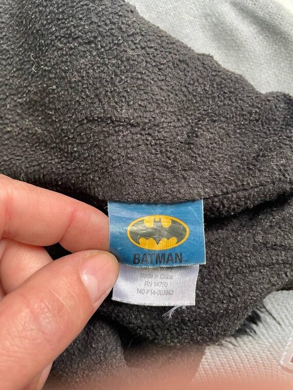 Vintage Batman Black Knit Ear Flap Beanie DC Comics - Etsy