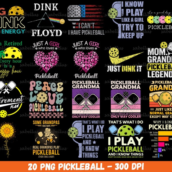 Pickleball Png Bundle, Pickleball Png, Pickleball Shirt Design, Pickleball Mom Png, Pickleball Court Png, Pickleball Paddles, Digital Png