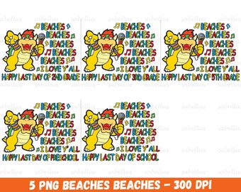 Plaża Plaża, Szczęśliwy Ostatni Dzień Szkoły Png Projekt Sublimacji, Witaj Lato Png, Koniec Szkoły Png, Uczeń Nauczyciel Lato Png