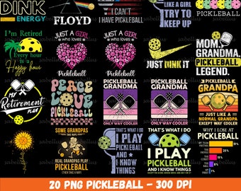 Pickleball Png Bundle, Pickleball Png, Pickleball Shirt Design, Pickleball Mom Png, Pickleball Court Png, Pickleball Paddles, Digital Png