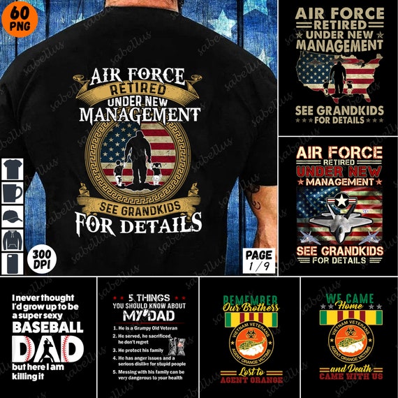 Air Force Retired Shirt - Under New Management Air Force Retired Shirt - Under New Management