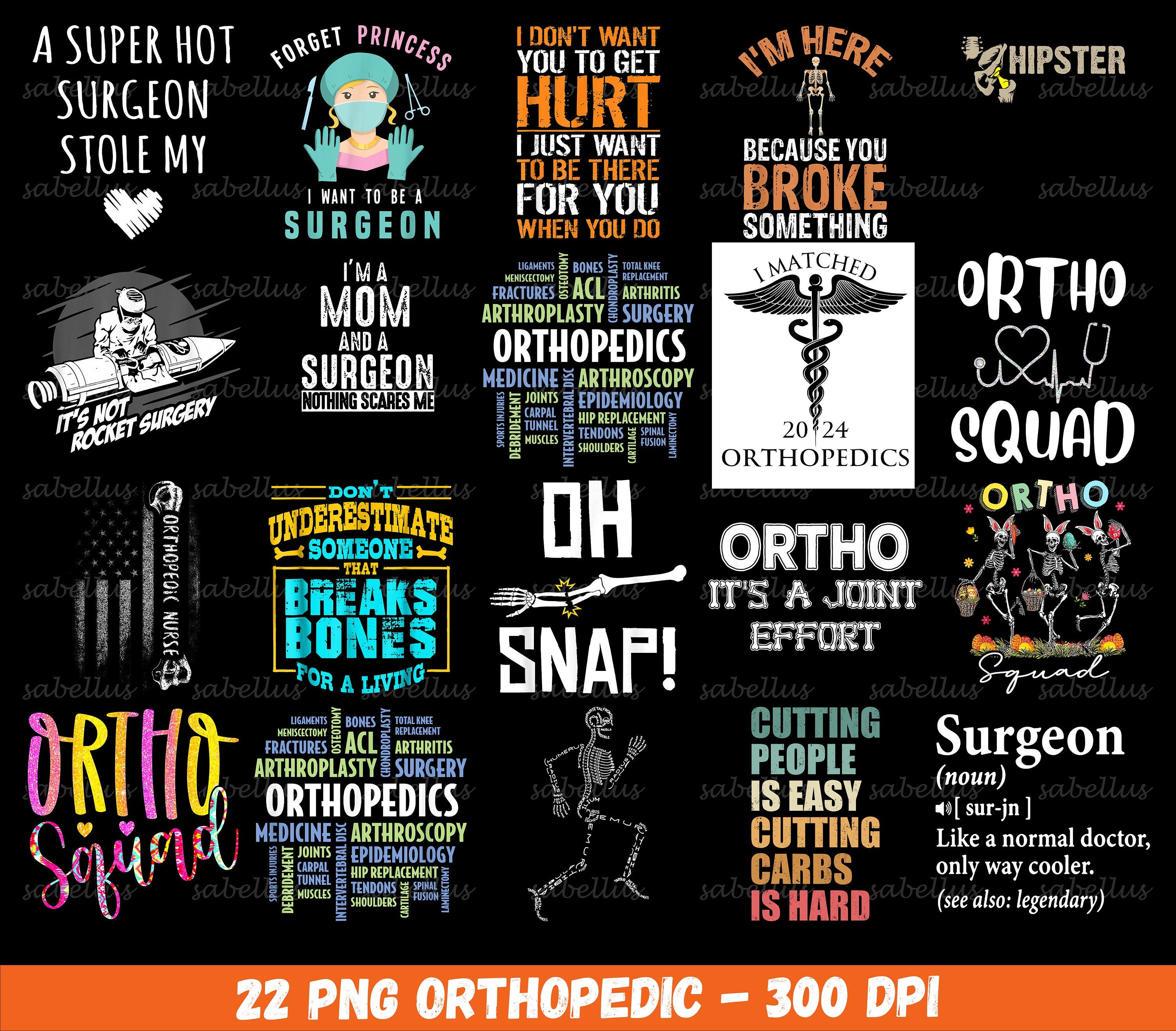 Orthopedist Shirt Png bundle, Orthopaedist Specialist Gift, The Bone Whisperer Chiropractor, Orthopaedic Surgeon, Funny Bone Doctor Surgery