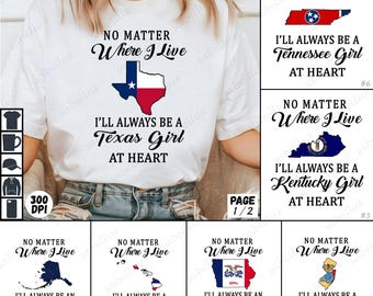 Texas Girl PNG, State Pride Sublimation, Digital Download, State Love Clipart, Texas Girl Art, 300 DPI, Instant Download, Printable Art