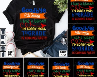 11 Png Goodbye School Bundle, Goodbye Teacher Png, Goodbye We Out Png, Last Day of School Png, End of Year Teacher Png, Funny Teacher Shirt