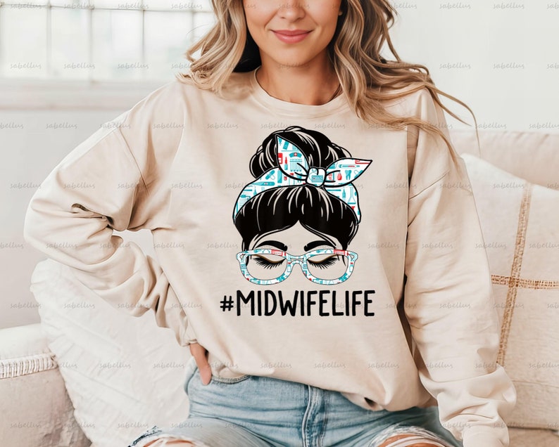 Midwife Png Bundle, Nurse Life Png, Nurse Png, Baby Png, Obstetrician Png, Medical Png, Shirt Png, Midwife Nurse, Midwife Gift, Digital Png image 8