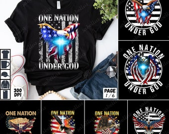 40 PNG One Nation Under God Png, 4th Of July Png, Patriotic Png, Independence Day Png, Jesus Png, Christian Png, Cross Png, Religious Png