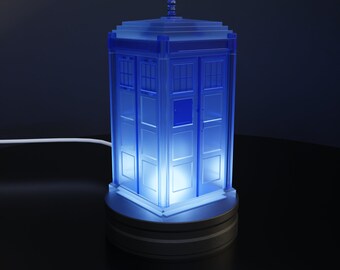 Doctor Who - Tardis LED Lamp - 3D Printed