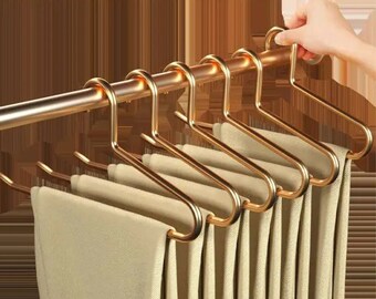 10/20pcs Aluminum Clothes Hanger , Coat Hanger , Wardrobe Organizer , Wardrobe , Clothing Organizer , Bedroom Organisation , Bedroom Decor