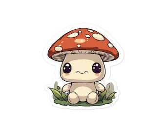 Mushy the Baby Mushroom - Sticker