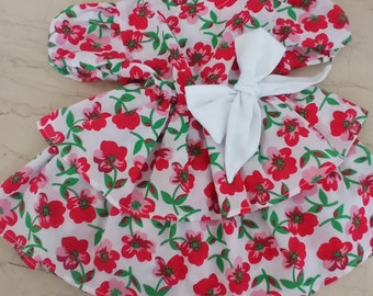 Vestido niña flores