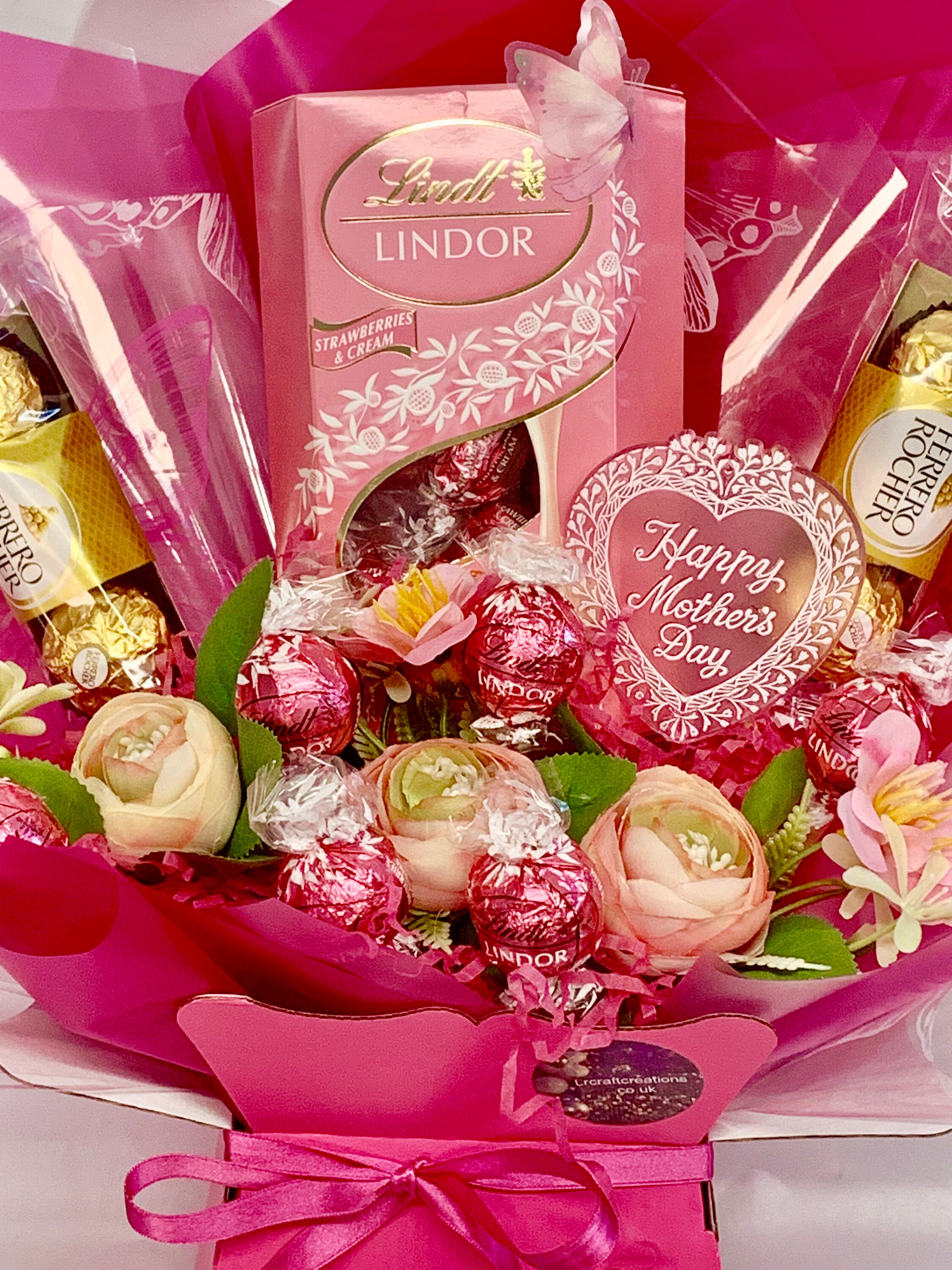 Personalised Mothers Day Chocolate Bouquet - Etsy UK
