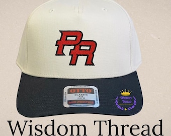 Gorra de béisbol con logo PR bordado, gorra deportiva de Puerto Rico, mezcla de algodón, regalo unisex