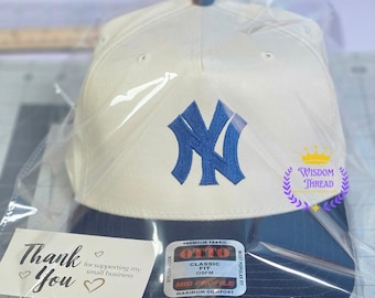 Gorra de béisbol de Nueva York bordada a medida - Gorra ajustable estilo "papá neoyorquino" - Regalo ideal para él.