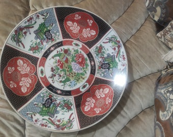 Moroccan TAOUSS ROYAL MOROCCO plate original 1980s