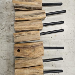 aus Feuerstein und Stahl mit Fatwood Griff