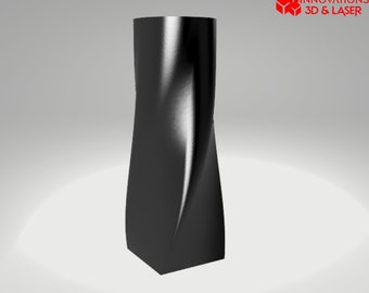 Elegant Vase 3D Model – 3D Printing in Vase Mode