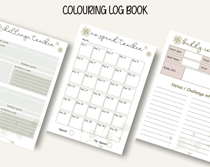 Blank Colouring Swatch, Adult Colouring Practice Page. Colour Chart ...