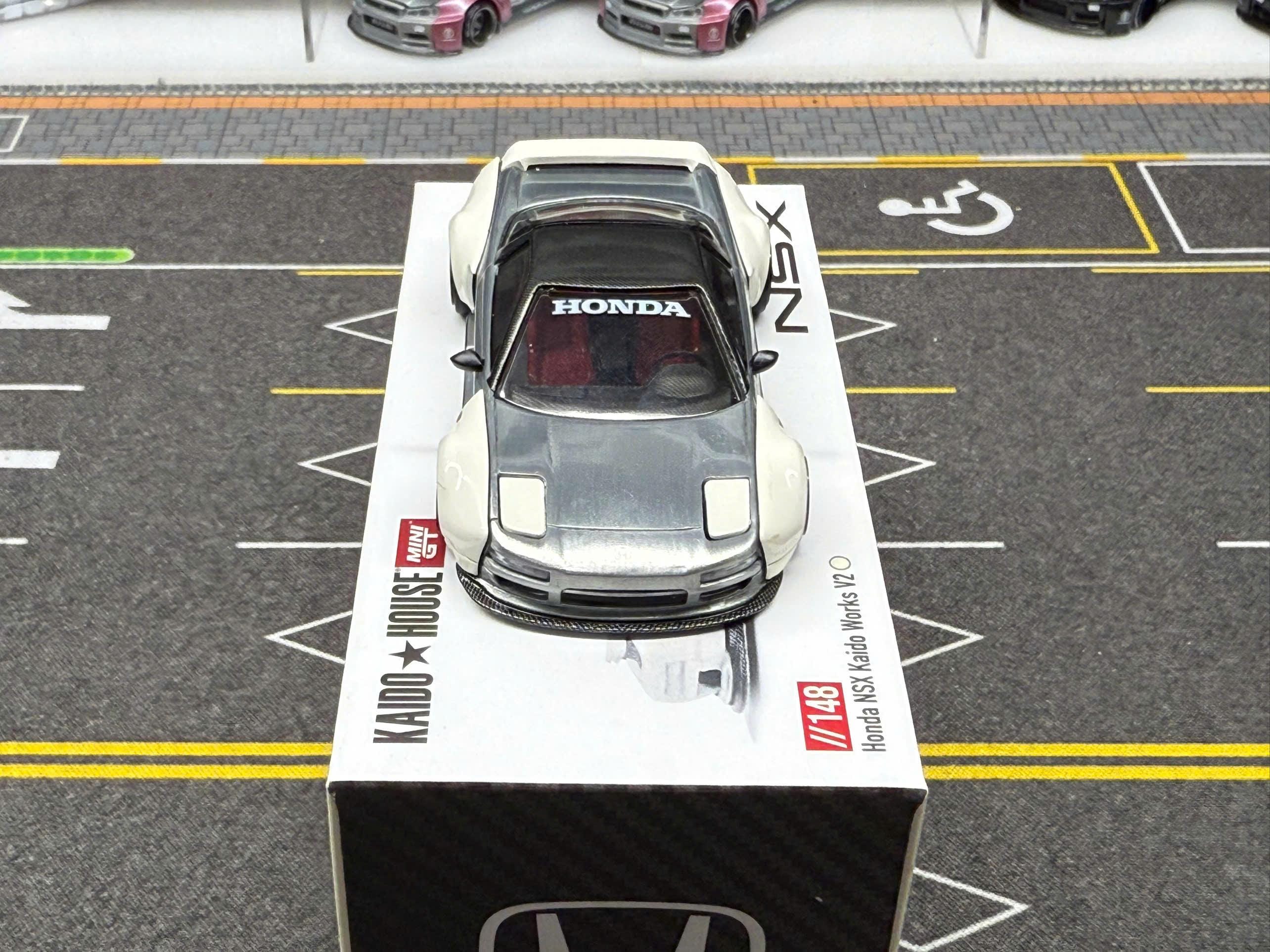 Mini GT X Kaido House NSX White Chase KHMG148 Diecast (+