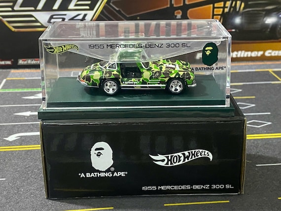 BAPE X Hot Wheels 1995 Mercedes-benz 300 SL RLC Exclusive - Etsy
