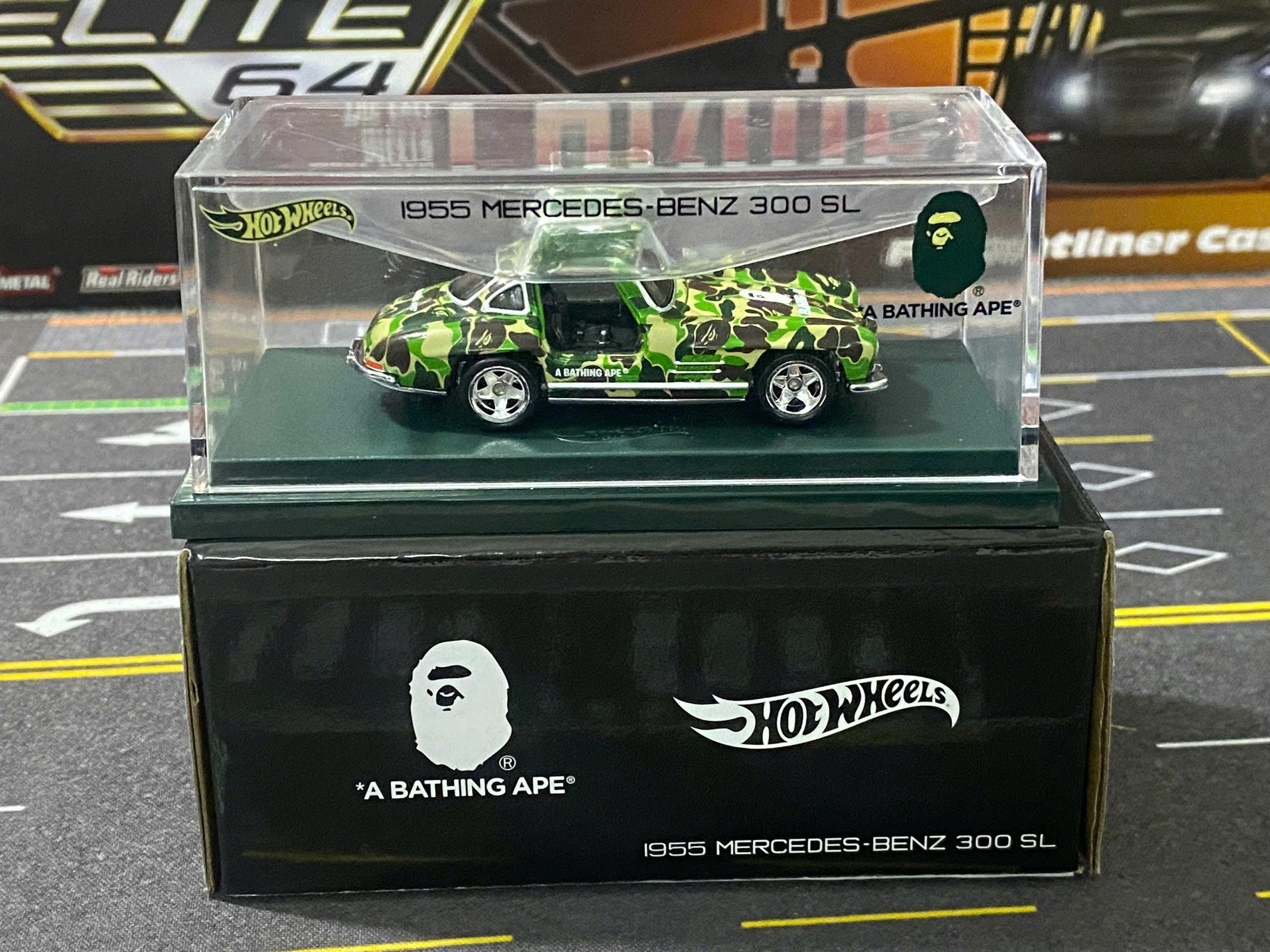 BAPE X Hot Wheels 1995 Mercedes-benz 300 SL RLC Exclusive - Etsy