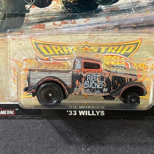 ERROR-Unique: Hot Wheels 2023 Car Culture Premium &#39;33 Willy&#39;s Chase (No Tire)