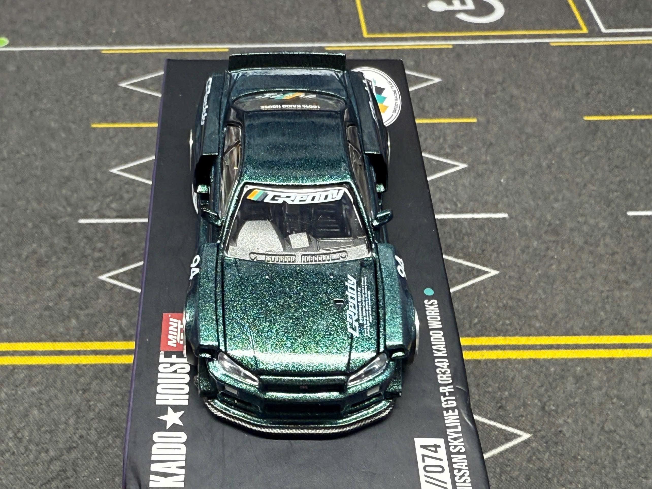 Mini GT X Kaido House Greddy V1 KHMG074 Diecast (+ Free Protector