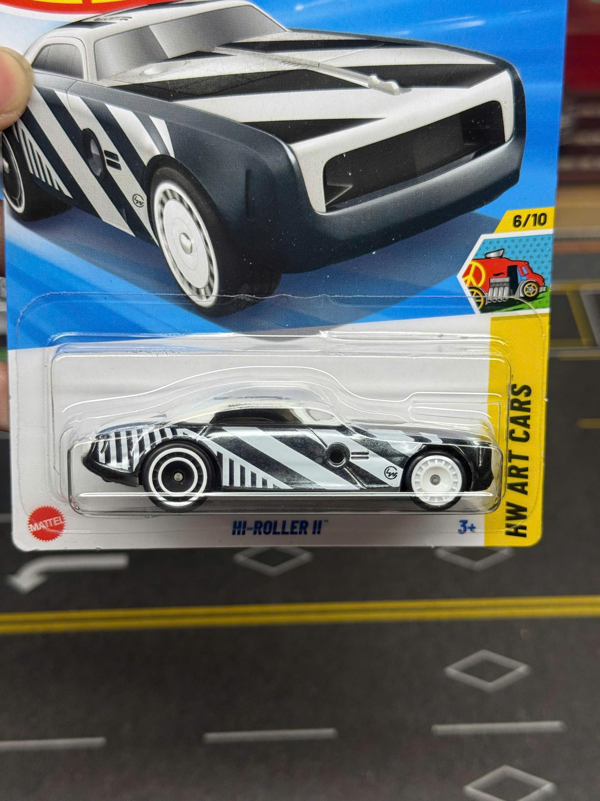 ホットウィール ハイ・ロ^-ラー II　- 2025 スーパートレジャーハント Hot Wheels 2025 Super Treasure Hunt Hi-Roller II White Loose