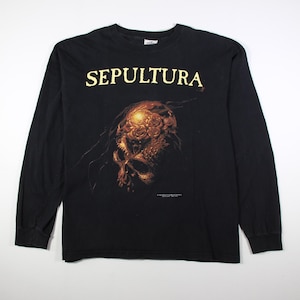Sepultura - Beneath the Remains 1996 Vintage Band Longsleeve - XL