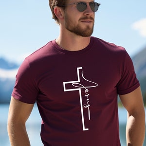 Jesus T Shirt, Christliches T shirt, Christliche Kleidung, Christliche Geschenke, Geburtstag, religiöse kleidung, religiöse geschenke, Bild 7