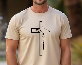 Jesus T Shirt, Christian T shirt, Christian Clothing, Christian Gifts, Birthday, religious clothing, religious gifts,