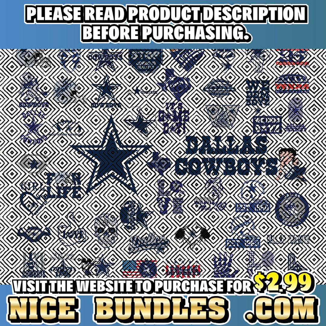 50 Files Dallas-cowboys Team Bundles Svg, Dallas-cowboys Svg, N F L ...