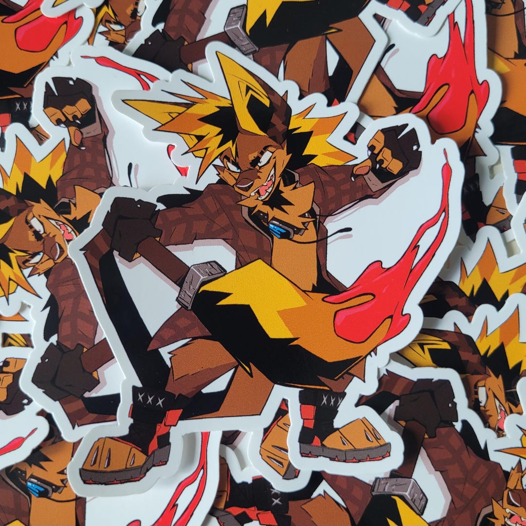 Angsty Stickers Grunge Rat 4 Vinyl Sticker Insane, Angsty, Cool Sticker, Gaming, Laptop ...