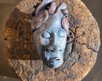 Anatomical Heart Sculpture – Unique Wall Art