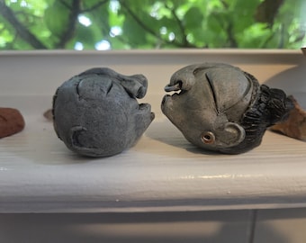 Tiny Punk Romance – Handmade Surreal Love Sculpture – Whimsical Odd Art