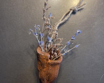 Floral Wall Decoration – Boho Décor - Hanging Vase