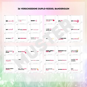 May include: A set of 36 colorful printable cards with positive affirmations. Each card features a pink heart and a white background with black text. The text on the cards includes phrases like "You are a star", "You are amazing", and "You are loved".