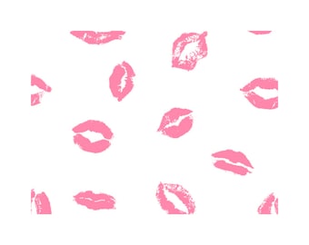 Pink Kisses Tissue Paper Small Business Packaging 30 pack