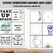 Activist Affirmation Cards: Inspirational Printable Lunchbox Notes ...