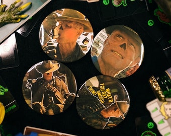 Fallout " The Ghoul " - button badge pack ( pins 4pcs, 58mm ) Amazon Prime