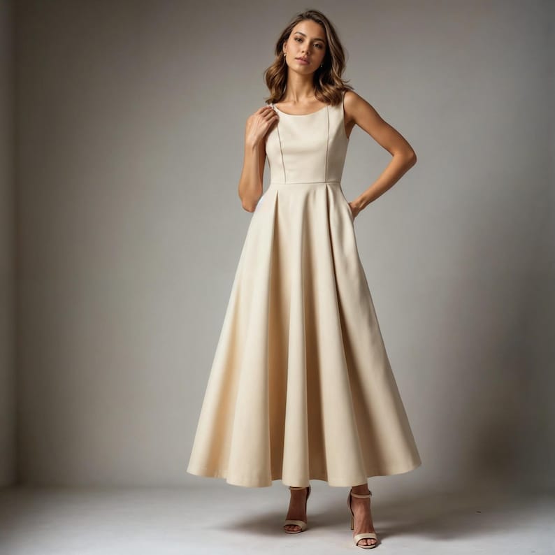 white bandage dress Smooth and Midi – Maimoco Size:M. 40+ Classy Black And farewell-global