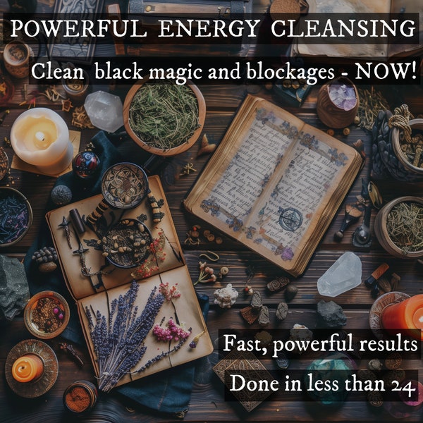 Powerful Protection SPELL - Energy cleansing - Hex curse removal - Spell cleansing removal - Same day casting.