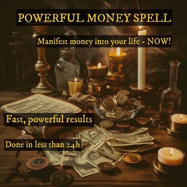 Powerful Money Spell for Wealth and Prosperity | Financial Abundance | Attract Money Spell | Fast Result | Same day casting