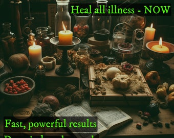 POWERFUL HEALING Spell / improve your health, health spell. cure spell. same day cast, fast results