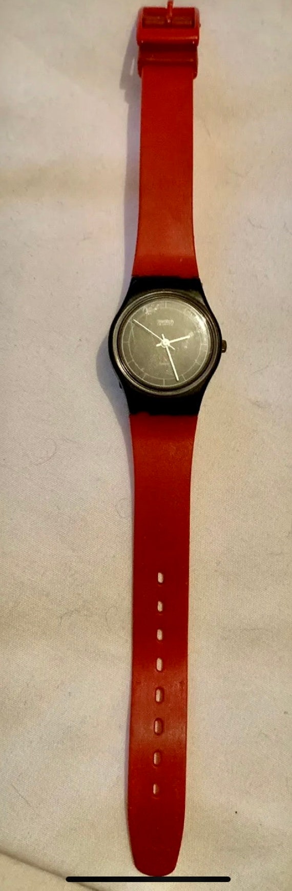 Vintage Swatch Watch High Tech GB002 1984 very hard t… - Gem