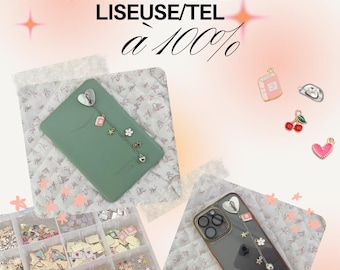 Gioielli personalizzabili al 100% per e-reader e telefoni - realizzati in acciaio inossidabile