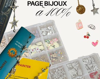 Marque-page 100% personnalisable - en acier inoxydable et laiton, estampé à la main