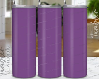 Diseño de vaso morado malva: vaso delgado de 20 oz PNG (descarga digital)